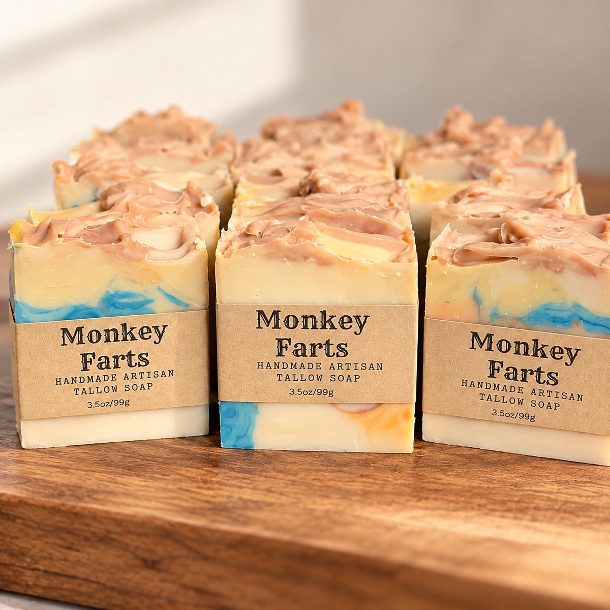 Monkey Farts Tallow Soap