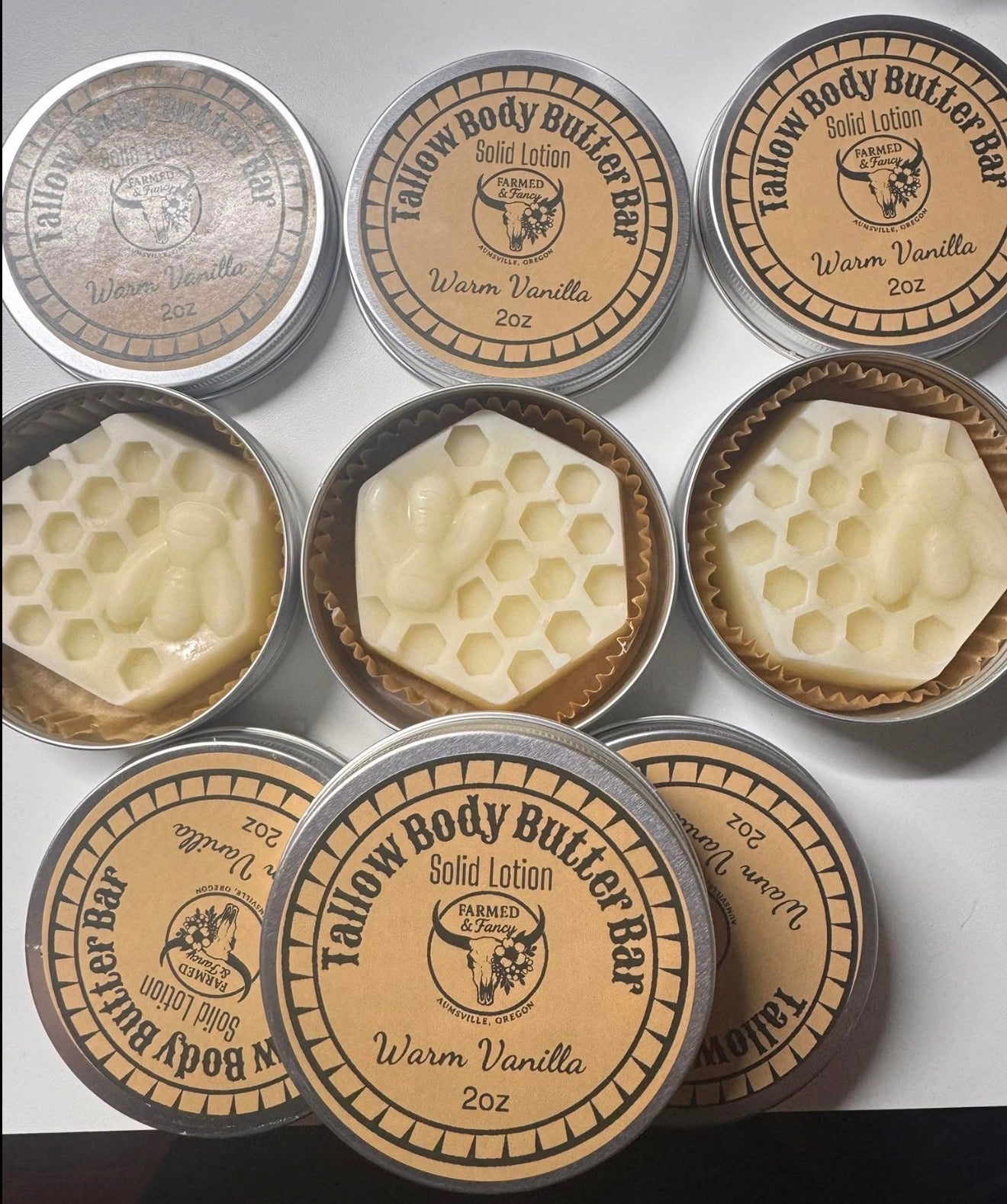 Body Butter Bar — Warm Vanilla