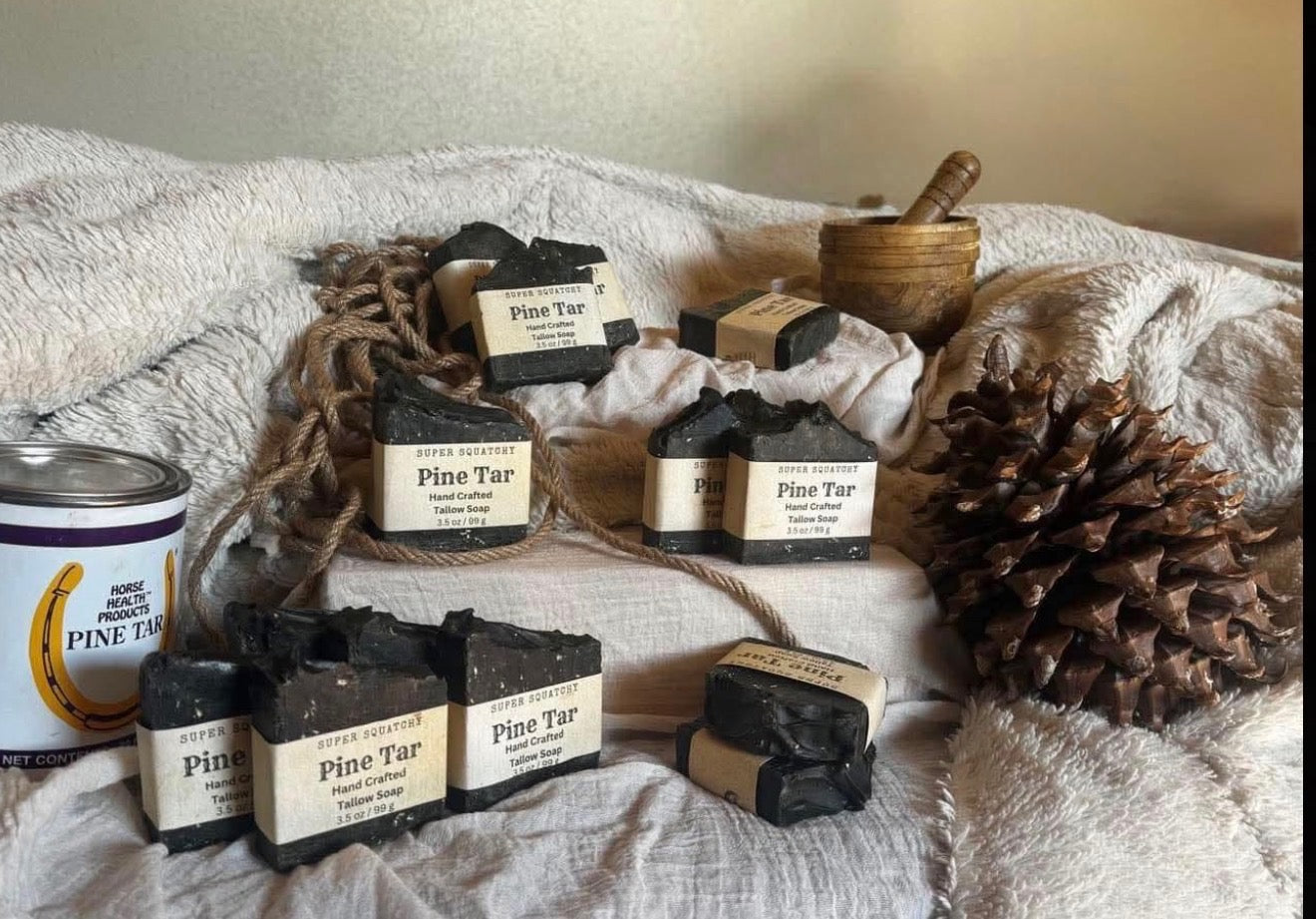 Pine Tar Tallow Soap